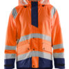 Orange/Navy Blue