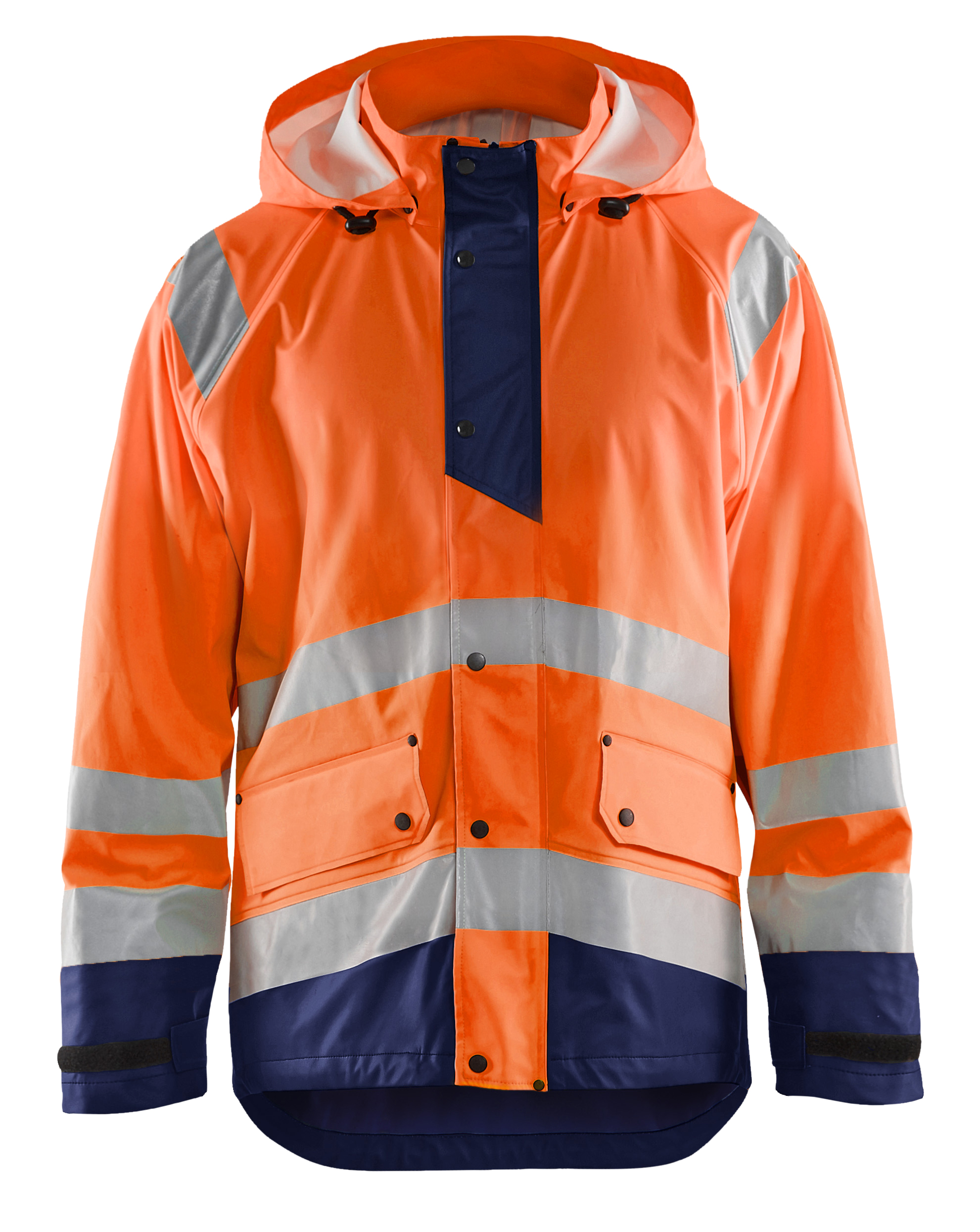 Blåkläder 4323 Rain jacket Hi-Vis Level 1 - Image 3