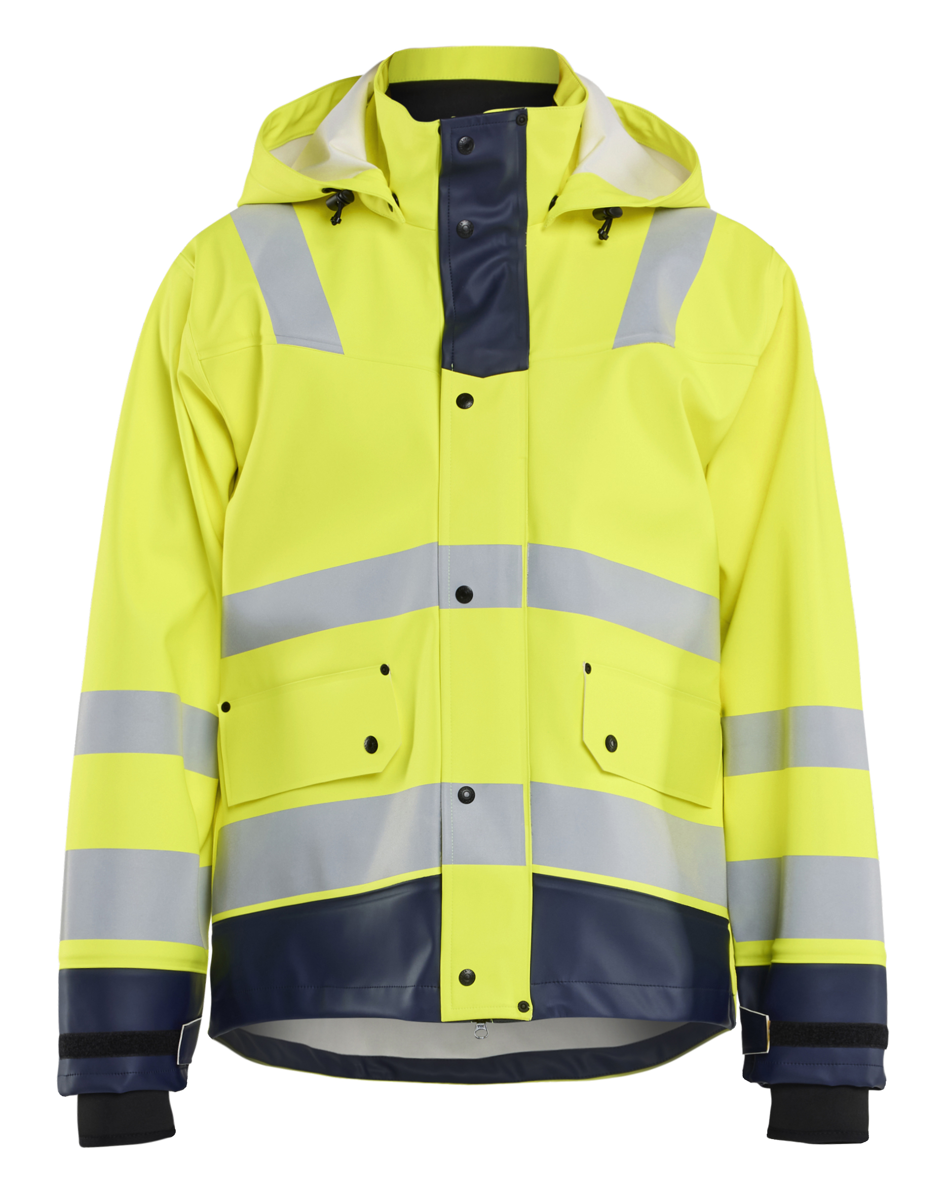 Blåkläder 4327 Rain jacket Hi-Vis Level 3