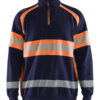 Navy Blue/Orange