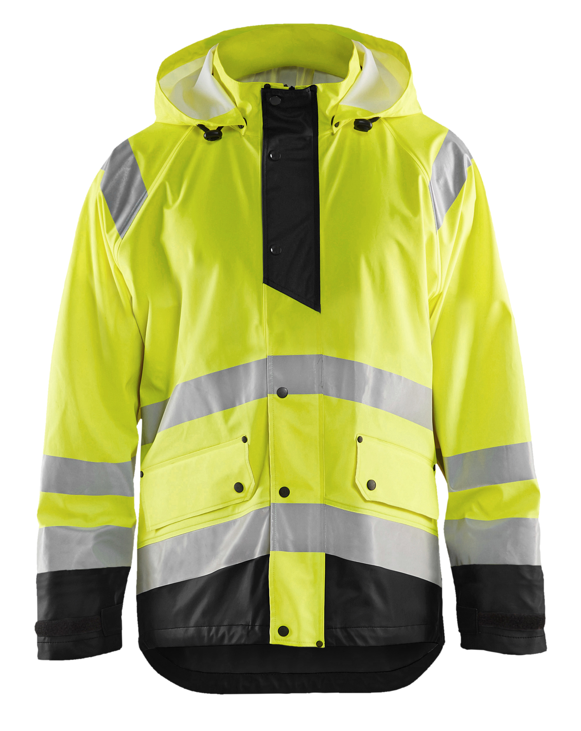 Blåkläder 4323 Rain jacket Hi-Vis Level 1 - Image 2