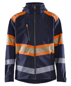 Blåkläder 4494 Hi-Vis Softshell Jacket - Image 3