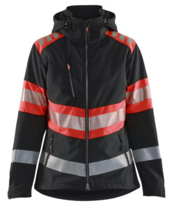 Blåkläder 4404 Women’s Hi-Vis Softshell Jacket - Image 4