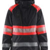 Black/Red Hi-Vis