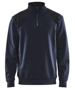 Blåkläder 3353 Half-zip 2-tone sweatshirt - Image 9