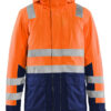 Orange/Navy Blue