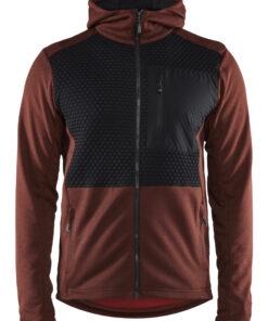 Blåkläder 3540 Hoodie with full-length zip - 100% polyester fleece one side brush - Image 3