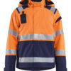 Orange/Navy Blue