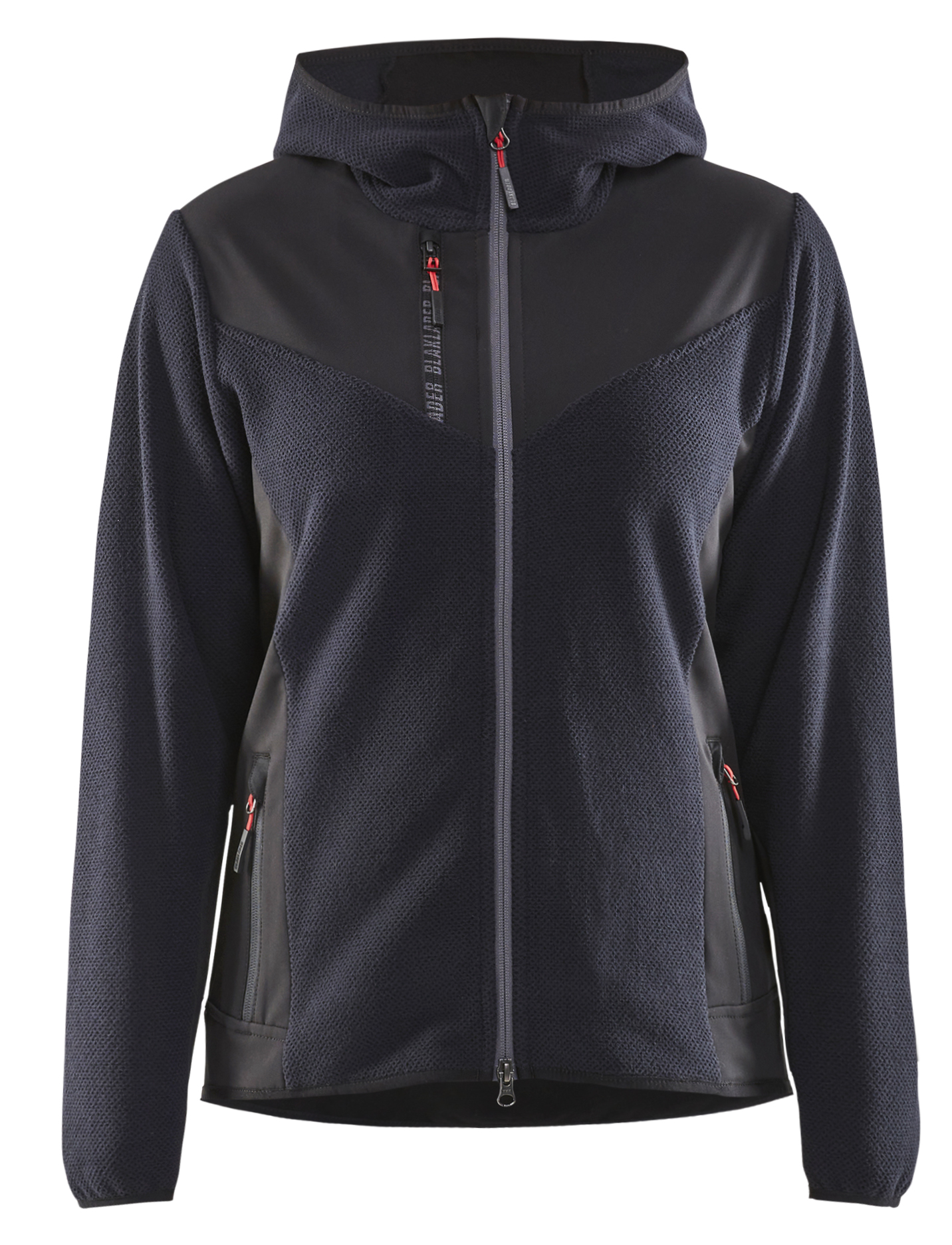 Blåkläder 5941 Women's knitted jacket with softshell and hood