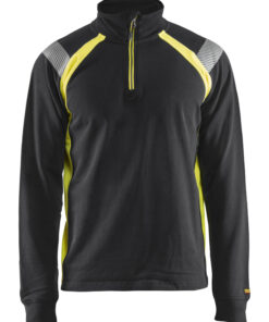 Alternative view of Blåkläder 3432 Sweatshirt with half zip