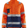 Orange/Navy Blue