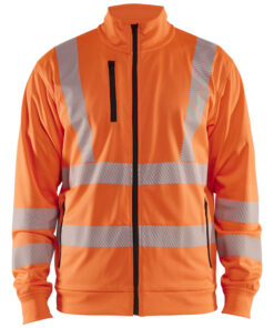 Blåkläder 3563 Hi-Vis Sweatshirt Full-zip - Image 3