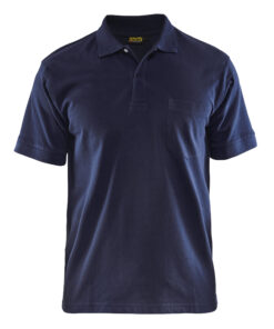 Blåkläder 3305 Cotton Polo Shirt - Image 3
