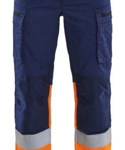 Blåkläder 7161 Women's Hi-Vis Trousers Stretch - Image 3