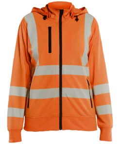 Blåkläder 3574 Women's Hi-Vis Sweatshirt detachable hood - Image 2