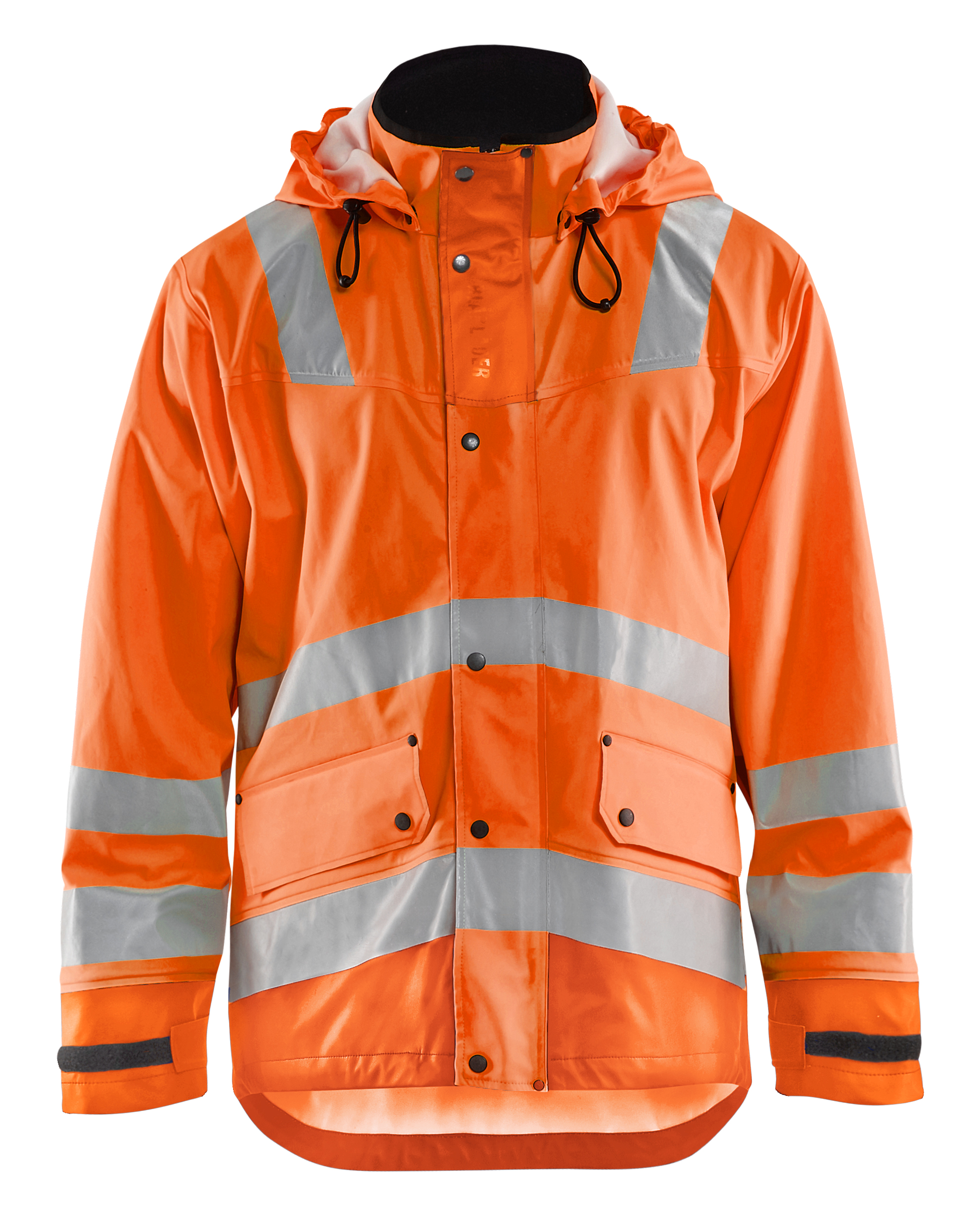 Blåkläder 4327 Rain jacket Hi-Vis Level 3 - Image 3