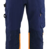 Navy Blue/Orange