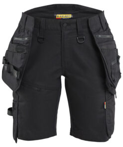 Blåkläder 7175 STRIKER Women's Craftsman Shorts Stretch - Image 5