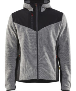 Blåkläder 5940 Knitted Jacket with Softshell - Image 6