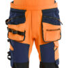 Orange/Navy Blue