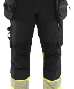 Blåkläder 1821 Hi-vis Softshell Trousers - Image 2