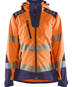 Blåkläder 4791 Women's Hi-Vis Softshell jacket - Image 4