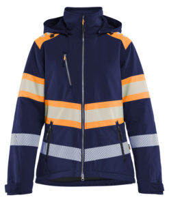 Alternative view of Blåkläder 4406 Women’s Hi-Vis Lightweight Lined Winter Softshell Jacket