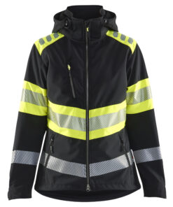 Blåkläder 4404 Women’s Hi-Vis Softshell Jacket - Image 2