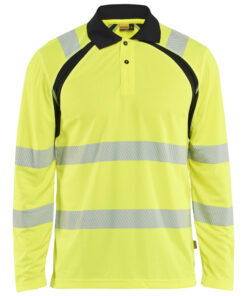 Blåkläder 3598 UV-Protected Long-Sleeved Polo Shirt Hi-Vis