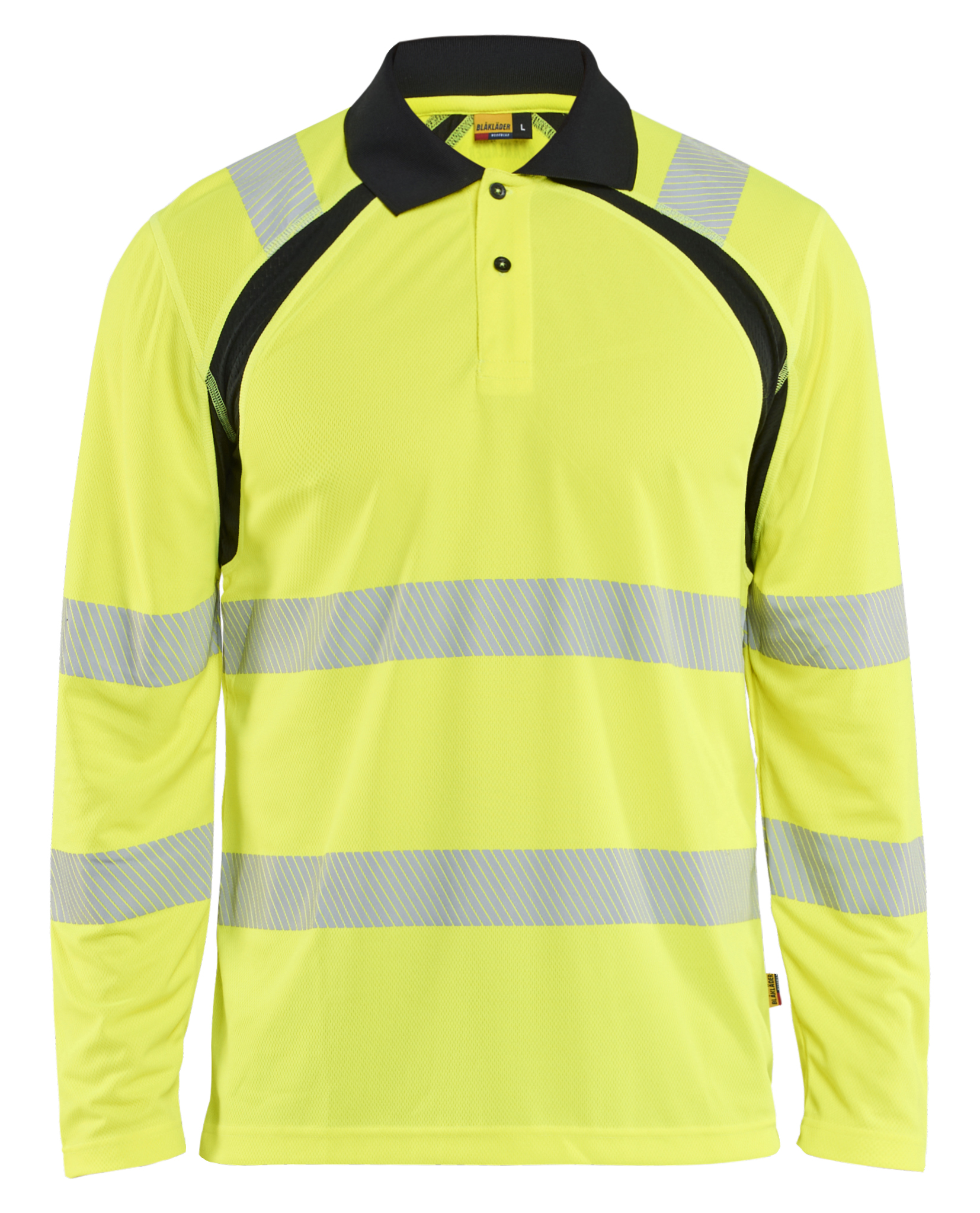 Blåkläder 3598 UV-Protected Long-Sleeved Polo Shirt Hi-Vis