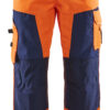 Orange/Navy Blue