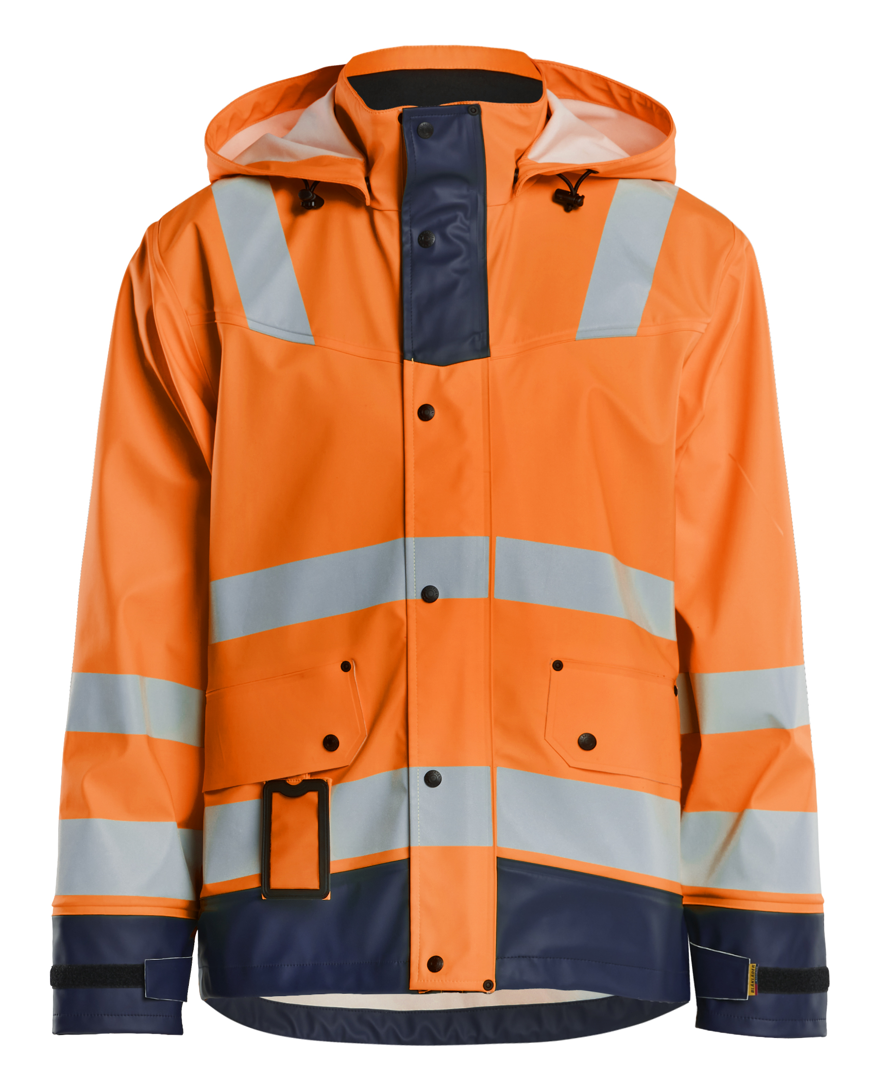 Blåkläder 4302 Rain jacket Hi-Vis Level 2 - Image 4