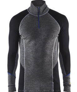 Blåkläder 4899 Underwear zip-neck top WARM 100% merino