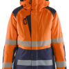 Orange/Navy Blue