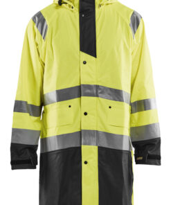 Blåkläder 4324 Rain Coat Hi-Vis LEVEL 1 - Image 3