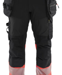 Blåkläder 1821 Hi-vis Softshell Trousers - Image 4