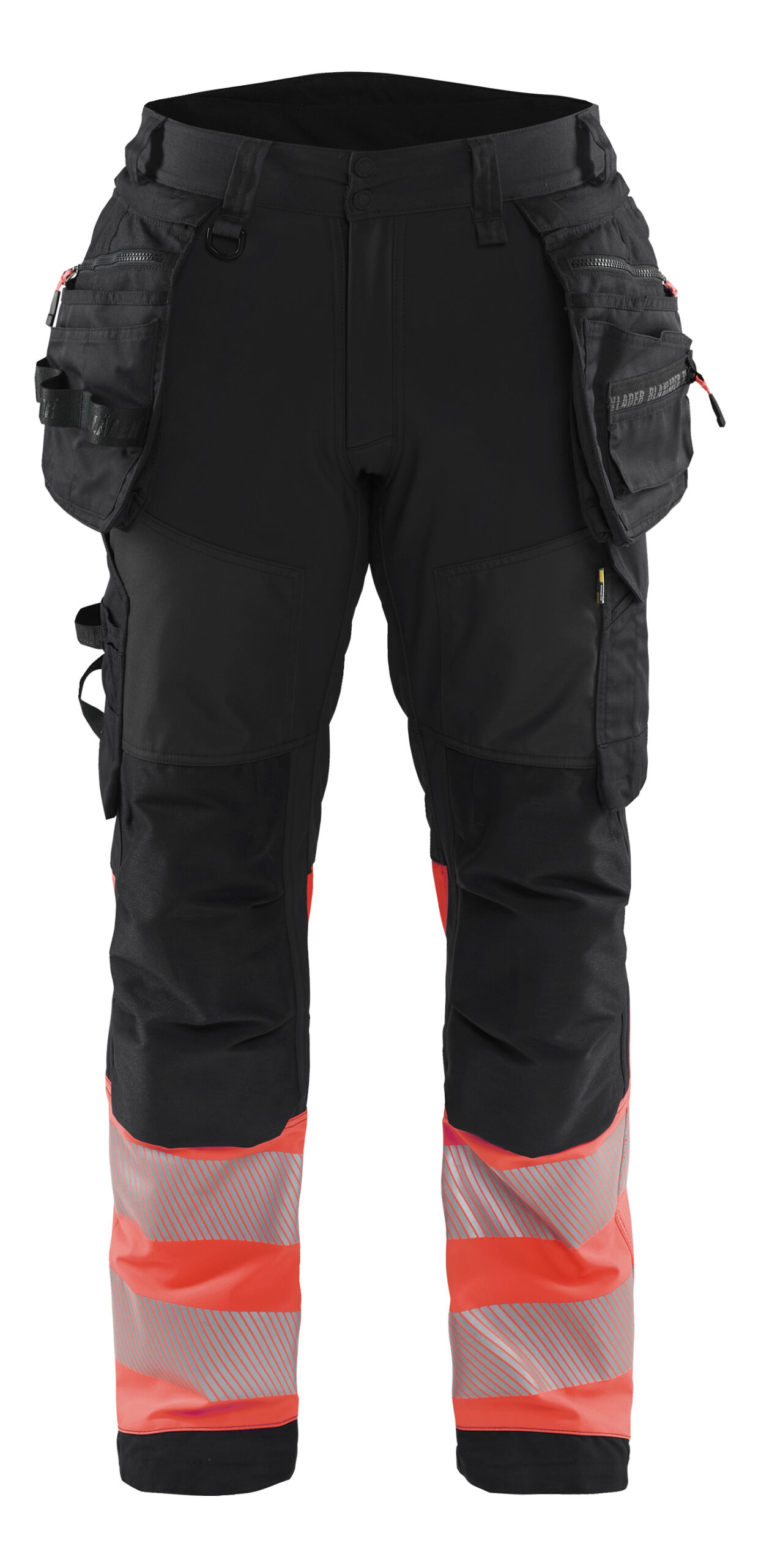 Blåkläder 1821 Hi-vis Softshell Trousers - Image 4