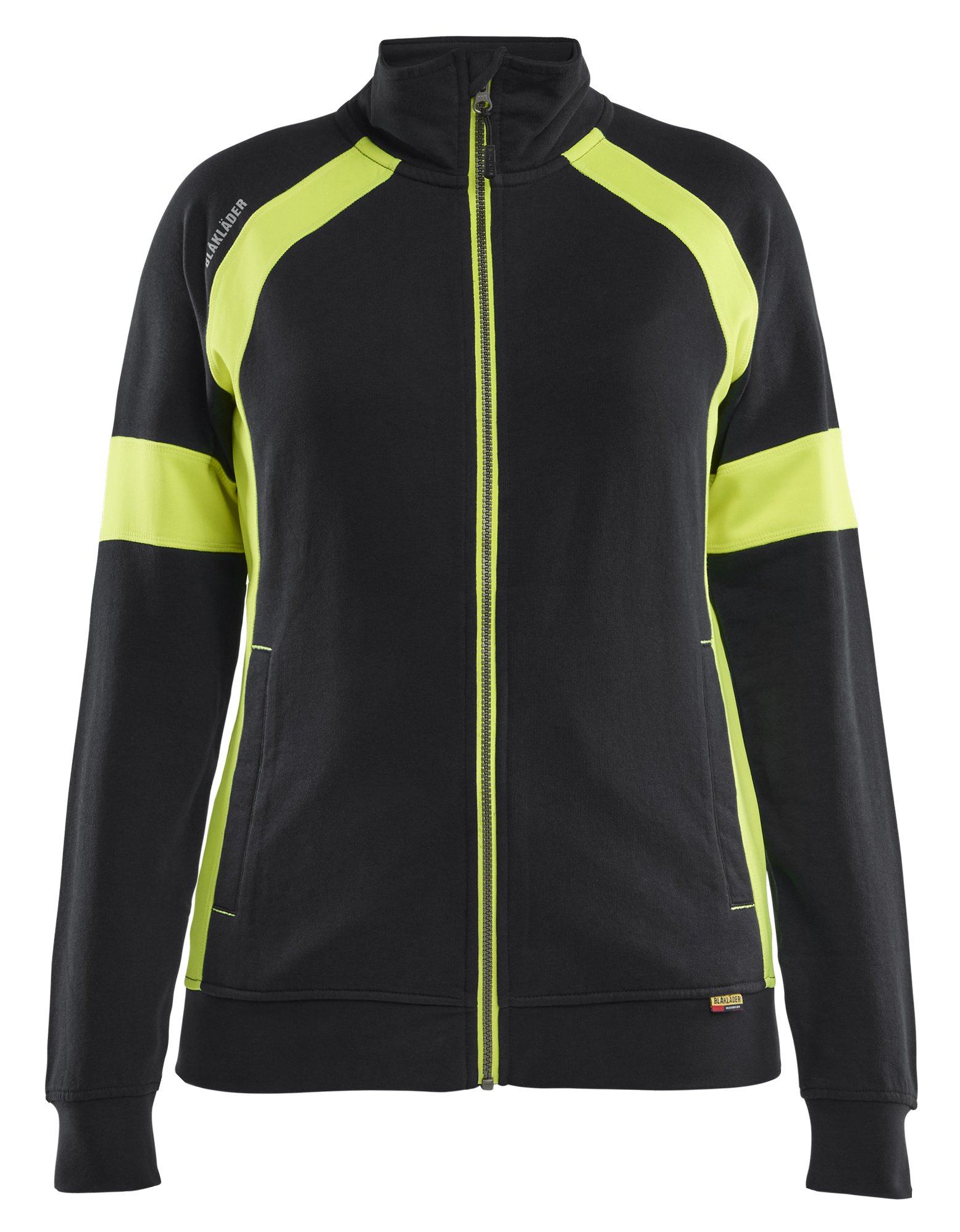 Blåkläder 3568 Women's Sweatshirt with Hi-vis Full Zip