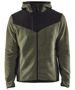 Alternative view of Blåkläder 5940 Knitted Jacket with Softshell
