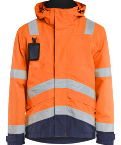 Blåkläder 4837 Hi-Vis Waterproof Jacket - Image 3