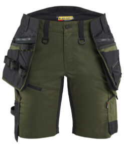 Blåkläder 7175 STRIKER Women's Craftsman Shorts Stretch - Image 3