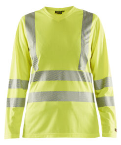 Alternative view of Blåkläder 3485 Women's long-sleeved Hi-Vis T-shirt