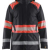 Black/Red Hi-Vis