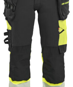 Blåkläder 7025 Women's Hi-Vis trousers 4-way stretch - Image 3