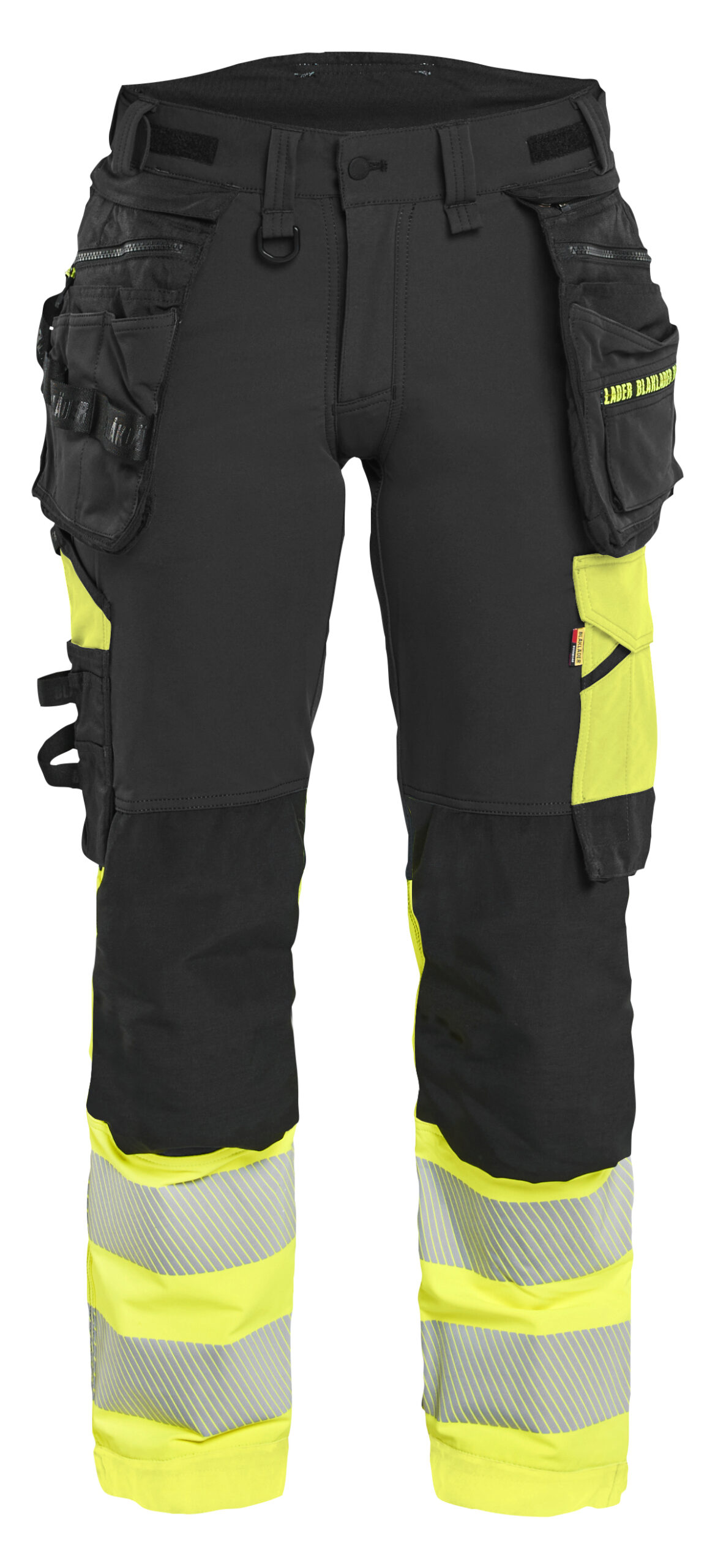 Blåkläder 7025 Women's Hi-Vis trousers 4-way stretch - Image 3