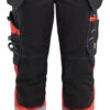 Black/Red Hi-Vis