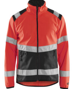 Blåkläder 4877 Hi-Vis Softshell jacket - Image 4