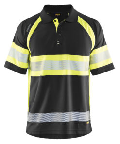 Alternative view of Blåkläder 3338 Hi-Vis Polo Shirt with UV-protection