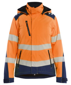 Blåkläder 4401 Women's Hi-vis Lightweight lined Winter Softshell Jacket - Image 3