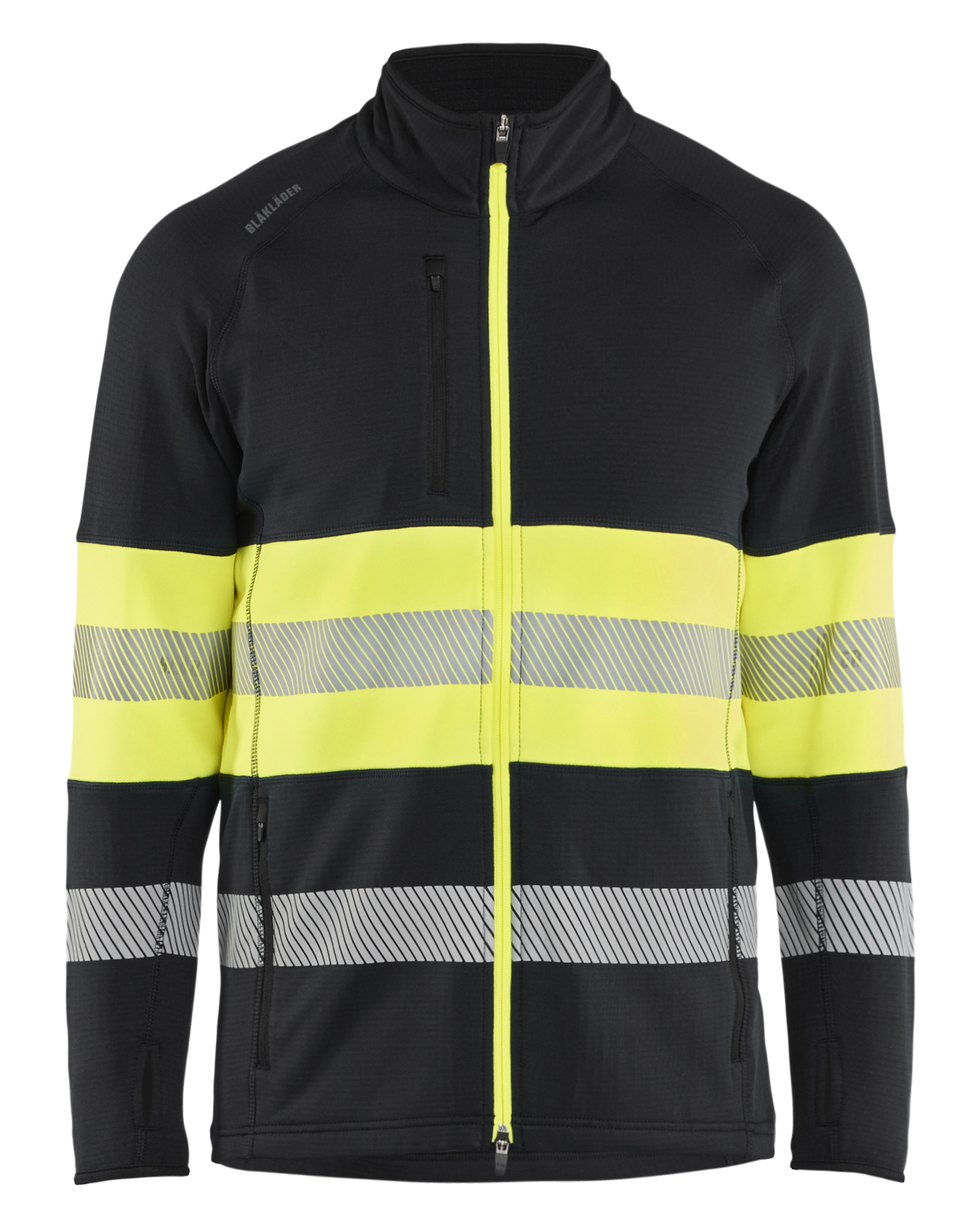 Blåkläder 4712 Hi-Vis Fleece Jacket - Image 4